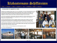Tablet Screenshot of klabautermann-schifffsreisen.de